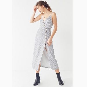 UO Amber Stripped Midi dress
